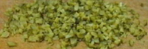 тарталетки с печенью трески