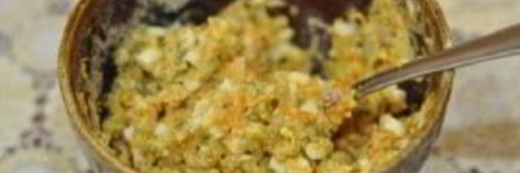 тарталетки с печенью трески