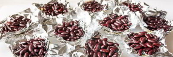 тарталетки с ветчиной и луком