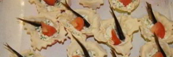 тарталетки со шпротами