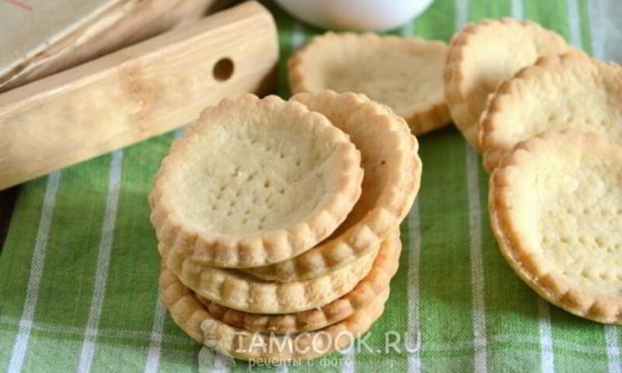 Рецепт теста для тарталеток и закусочных корзиночек