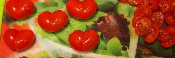 закуска в тарталетках с несладкой начинкой для влюбленных