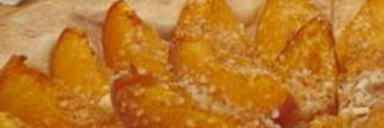 Абрикосовый тарт из готового слоеного теста