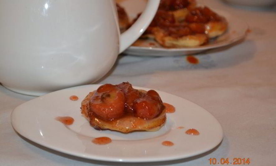 Рецепт бананового тарта-татен