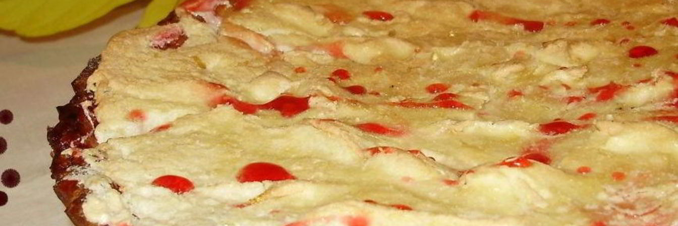 Брусничный тарт