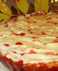 Брусничный тарт