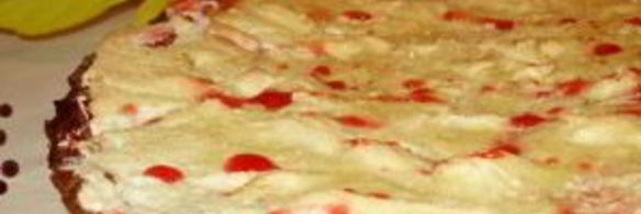 брусничный тарт