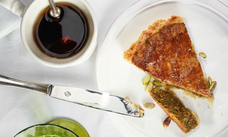 Рецепт фисташково-миндального тарт