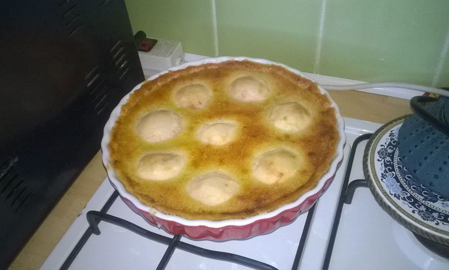 Рецепт грушевого тарта с кремом франжипан