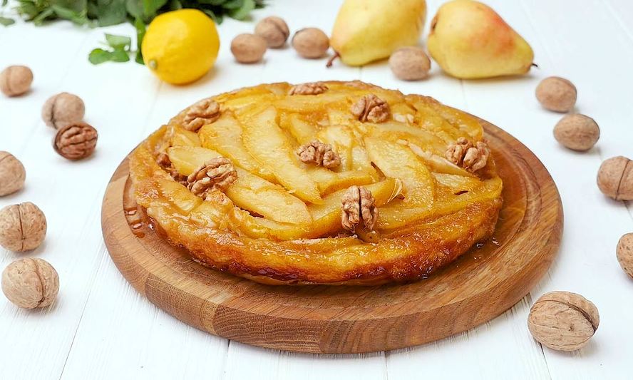 Рецепт грушевого тарта татен