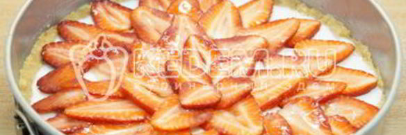 клубничный тарт без выпечки