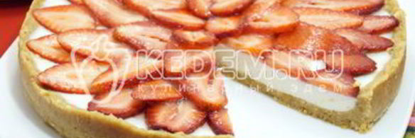 клубничный тарт без выпечки