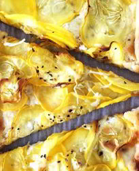 Легкий овощной тарт с сыром