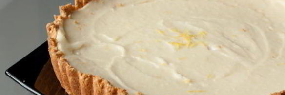 лимонный тарт с рикоттой