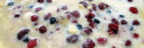 малиновый тарт с белым шоколадом