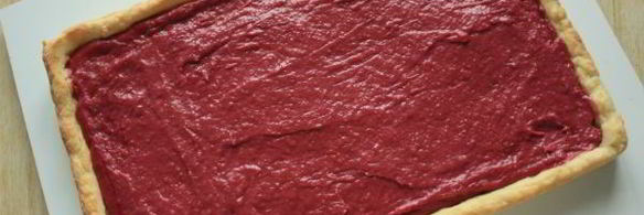 малиновый тарт