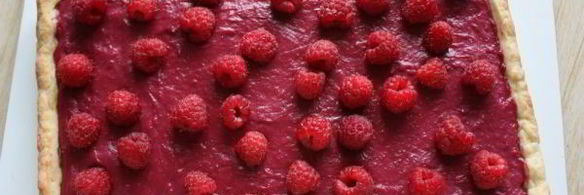 малиновый тарт