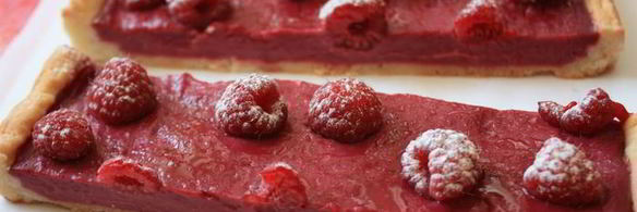 малиновый тарт