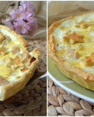 Очень-очень нежный куриный тарт