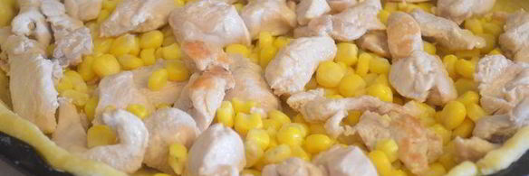 очень-очень нежный куриный тарт