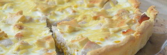 очень-очень нежный куриный тарт