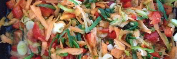 пряный блинный тарт