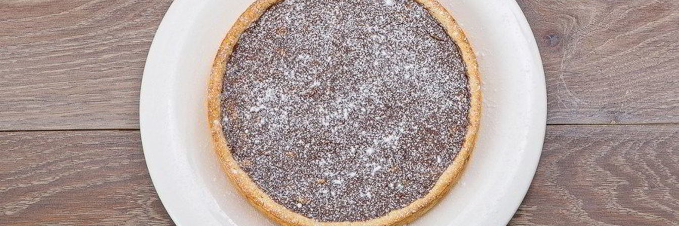 Рикотта тарт с фисташками и лимонной цедрой