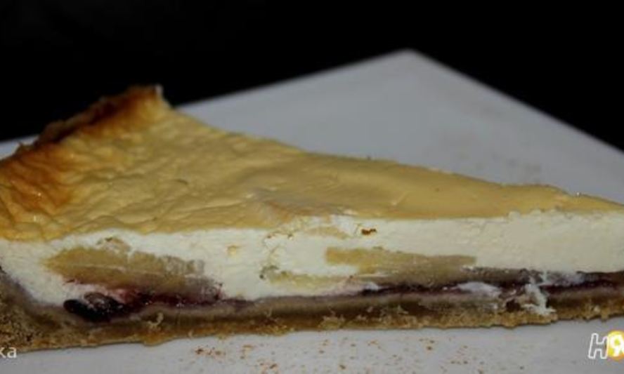 Рецепт ржаного тарта с яблоками