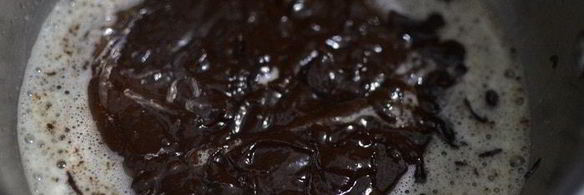 шоколадно-банановый тарт