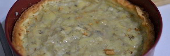 шоколадно-банановый тарт