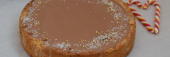 шоколадно-банановый тарт