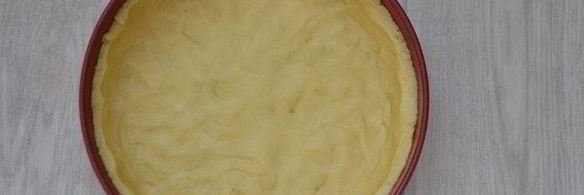 шоколадно-банановый тарт