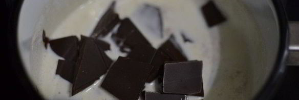 шоколадно-банановый тарт