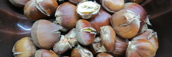 шоколадно-каштановый тарт