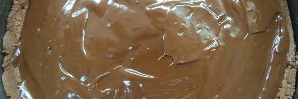 шоколадно-каштановый тарт