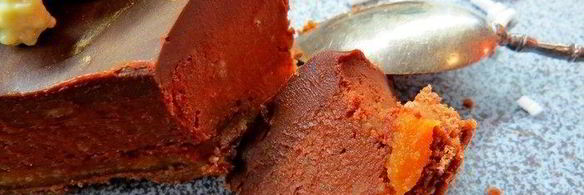 шоколадно-каштановый тарт