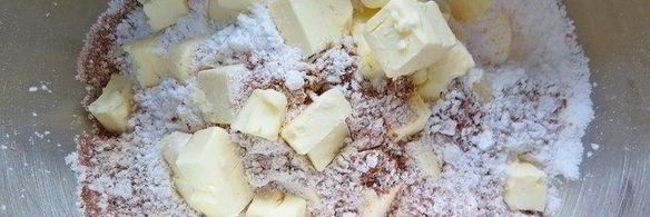 шоколадно-каштановый тарт