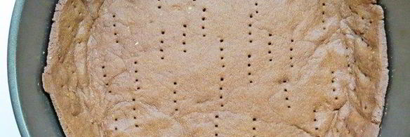 шоколадно-каштановый тарт