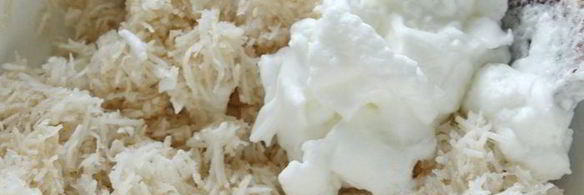 шоколадно-кокосовый тарт