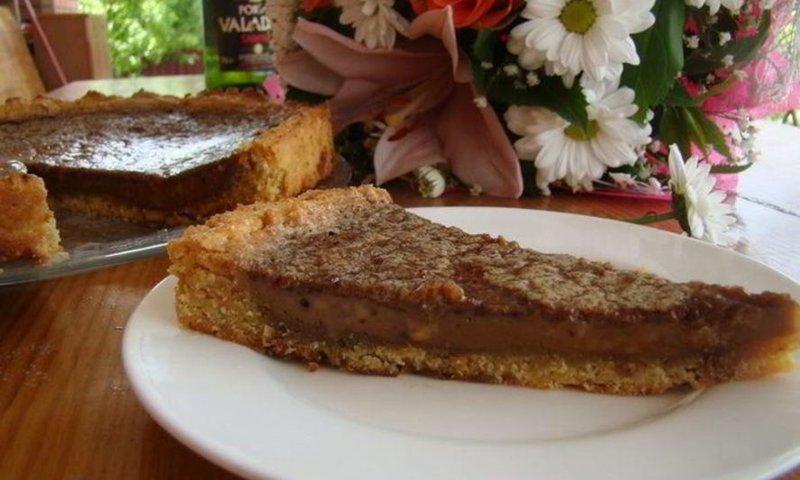 Рецепт шоколадна-орехового тарт нутелла