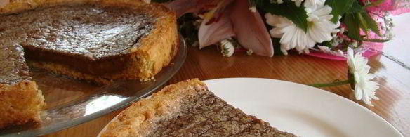 шоколадно-ореховый тарт нутелла