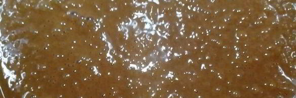 шоколадный теплый тарт с вишнями и сливами