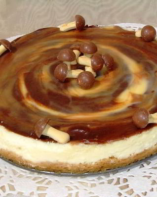 Сливочный тарт с карамелью