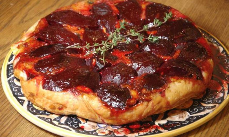 Рецепт свекольного тарта татен