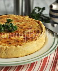 Сырный тарт с луком