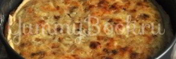 сырный тарт с луком