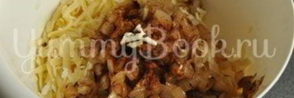 сырный тарт с луком