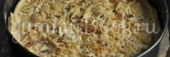 сырный тарт с луком