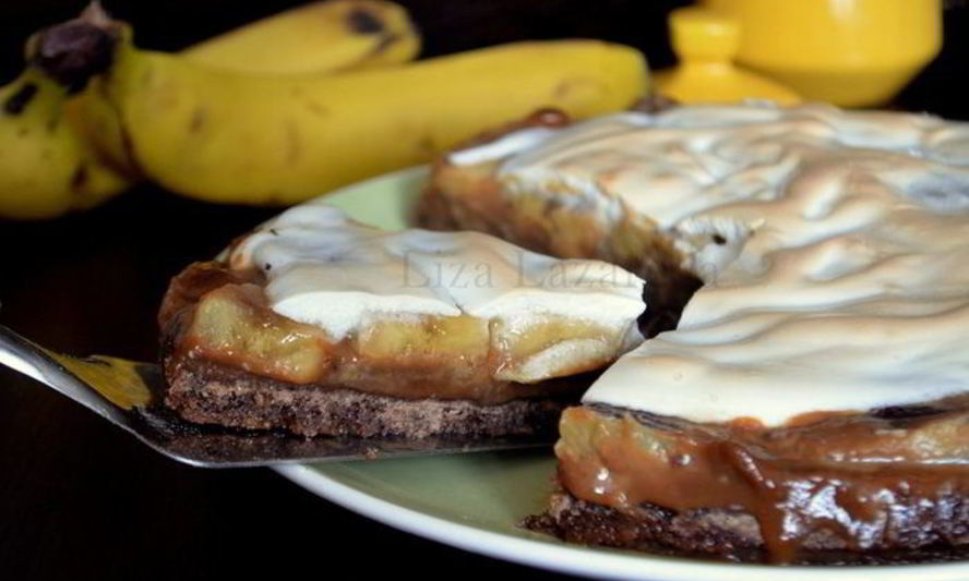 Рецепт тарта баноффи с меренгой