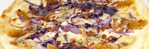 тарт фламбе и апельсиновый ласси